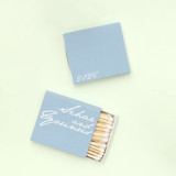 Bold Script Matchbox, set of 100 Matchbooks and Matches