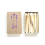 Lavender Botanical Matchbox Matchbooks and Matches