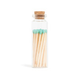 Mint Matchsticks in Small Corked Vial Matchbooks and Matches
