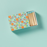 Fruit Salad Matchbox with Colorful Matchsticks Matchbooks and Matches