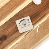 Bachelorette Beach Party Seashell Matchbooks, set of 50 Matchbooks and Matches