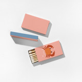 Color Pop Cancer Matchboxes, Pack of 4 Matchbooks and Matches