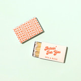 Burnin' For You Matchbox, set of 100 Matchbooks and Matches