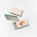 Color Pop Scorpio Matchboxes, Pack of 4 Matchbooks and Matches