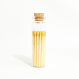 Gold Matchsticks in Small Corked Vial Matchbooks and Matches