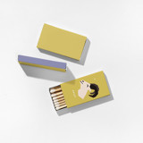 Color Pop Aries Matchboxes, Pack of 4 Matchbooks and Matches