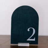 Table Number - Arch - Tourmaline Table Numbers