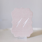 Blush Script Scroll Table Number Table Numbers