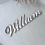 Customizable Wooden Laser Cut Wedding Place Cards, Set of 20 Place and Escort Cards