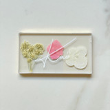 Custom Floral Pink Place Cards Place and Escort Cards