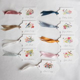 Custom Place Cards // Brilliant Birds (Set of 9) Place and Escort Cards