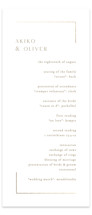 The Gallery Foil-Pressed Wedding Programs
