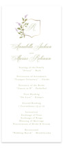 Marmont Foil-Pressed Wedding Programs