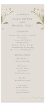 Parisian Garden Foil-Pressed Wedding Programs