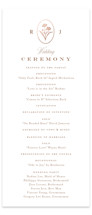 fleur-de-sel Foil-Pressed Wedding Programs