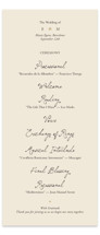 Written in the Stars Foil-Pressed Wedding Programs