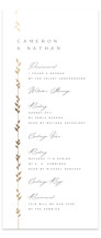 Courtyard Foil-Pressed Wedding Programs
