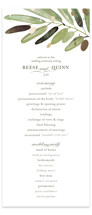 Al Fresco Foil-Pressed Wedding Programs