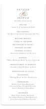 Bianca Foil-Pressed Wedding Programs