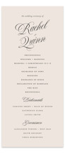 Vintage Romance Wedding Programs