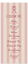 Thompson Wedding Programs
