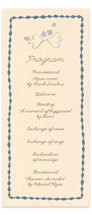 Wedding Programs