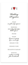 Two Hearts Wedding Programs