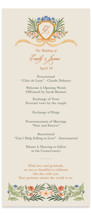 Garden Heirloom Wedding Programs