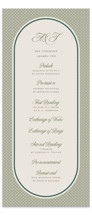 Literary Wedding Programs