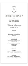 Formal Minimalist Wedding Programs