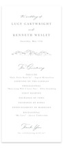 Mountainview Wedding Programs