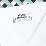 Christmas Ornaments Self-Inking Address Stamp Address Stamps
