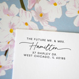 Future Mr. and Mrs. Self-Inking Return Address Stamp Address Stamps