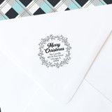 Holiday Wreath Self-Inking Address Stamp Address Stamps