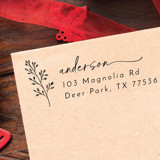 Holiday Address Stamp | Self Inking Return Address Stamp Address Stamps