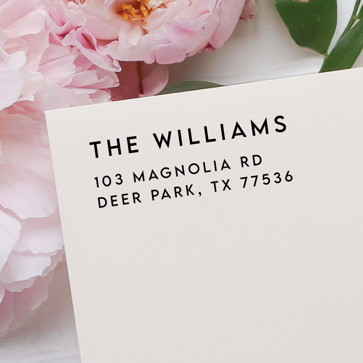 Modern Address Stamp Self Inking Return Address Stamp Address Stamps