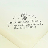 Snowglobe Address Stamp | Self Inking Return Address Stamp Address Stamps