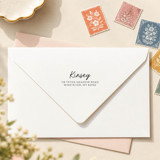 Handwriting Return Address Stamp, Self-Inking Stamp Address Stamps