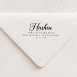 Elegant Script Return Address Stamp | Self-Inking Stamp Address Stamps