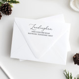 Calligraphy Self-Inking Return Address Stamp Address Stamps