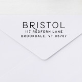 Modern Print Custom Address Stamp | Self-Inking Address Stamps