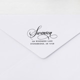 Formal script Custom Address Stamp | Self Inking Address Stamps