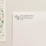 SELF INKING Holiday Address Stamp No. 1 Address Stamps