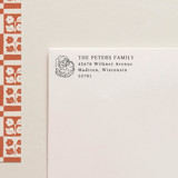 Holiday Address Stamp No. 4 Address Stamps