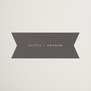 Simple Lines Wedding Favor Stickers