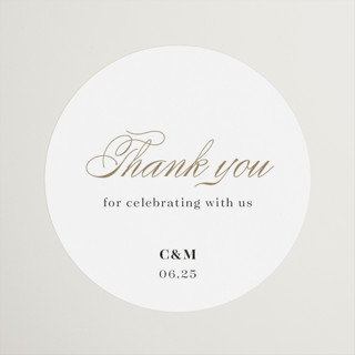 Love Wedding Favor Stickers