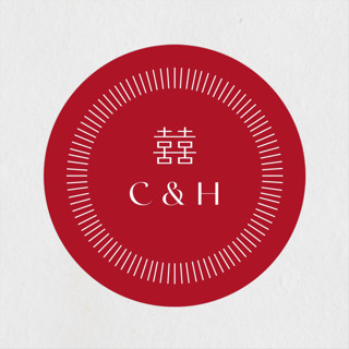 Chinese Charms Wedding Favor Stickers