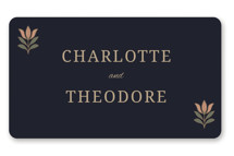 Botanical Tapestry Wedding Favor Stickers