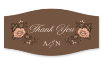 Blooming path Wedding Favor Stickers