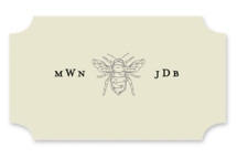 Honeybee Wedding Favor Stickers